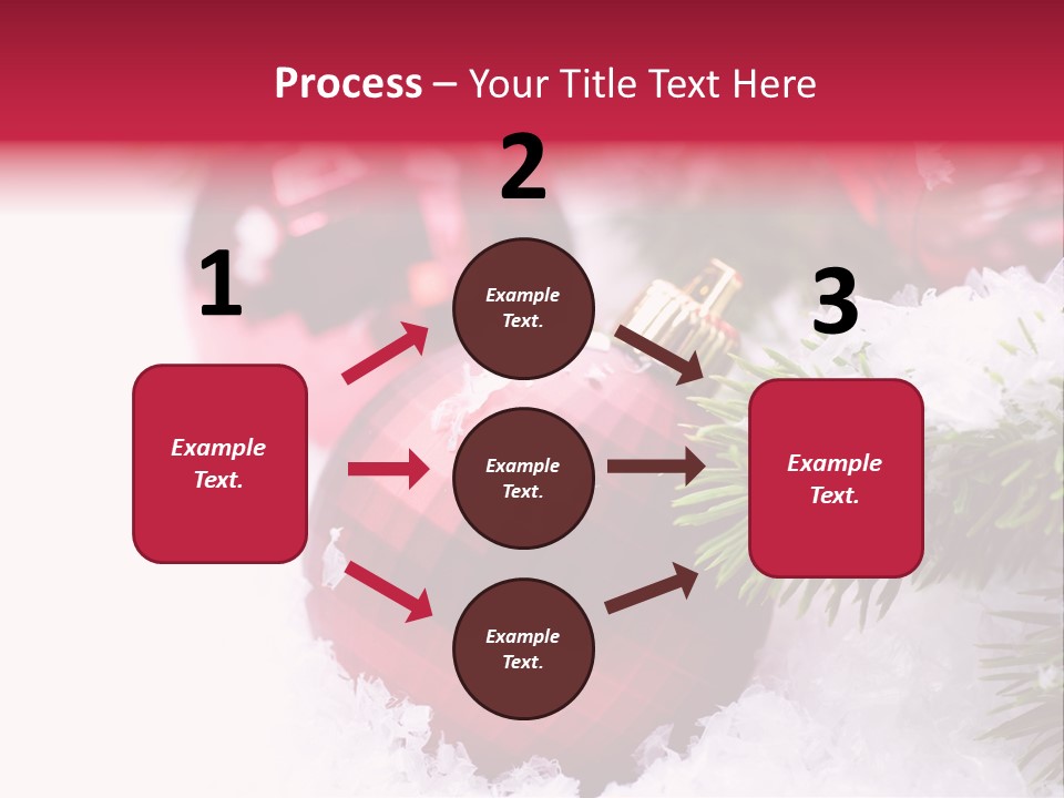 Space Miracle Flake PowerPoint Template
