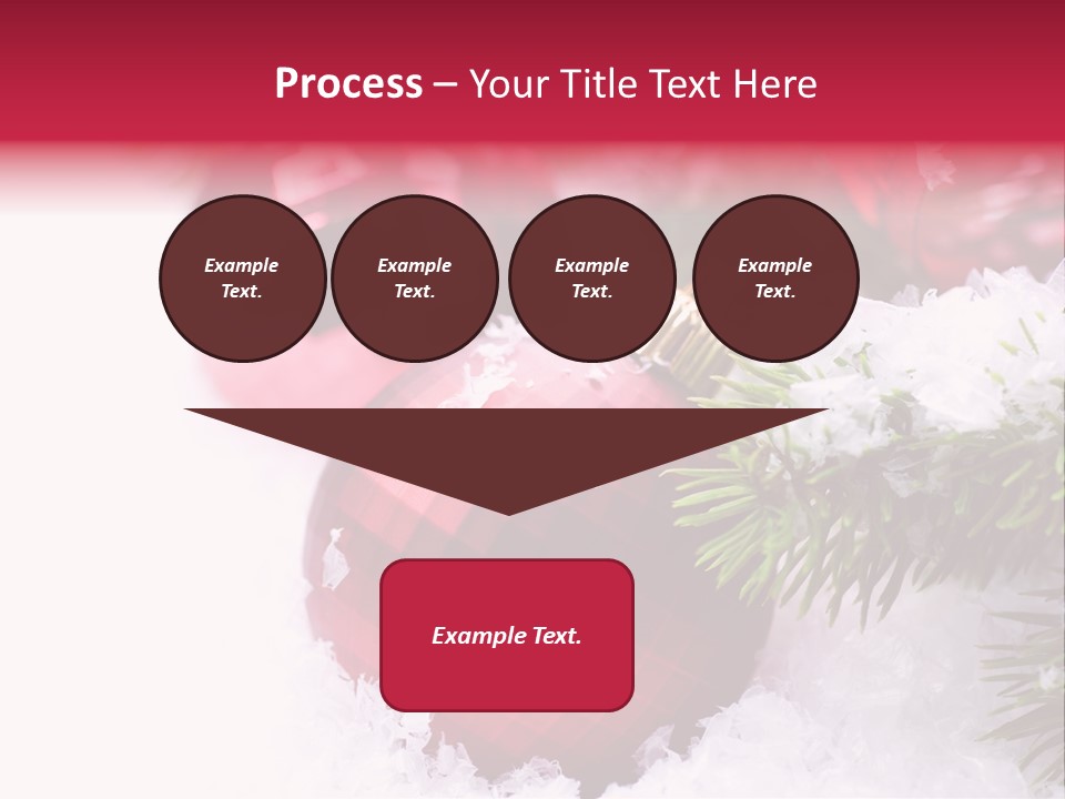 Space Miracle Flake PowerPoint Template