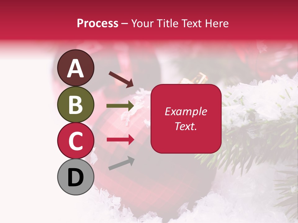 Space Miracle Flake PowerPoint Template