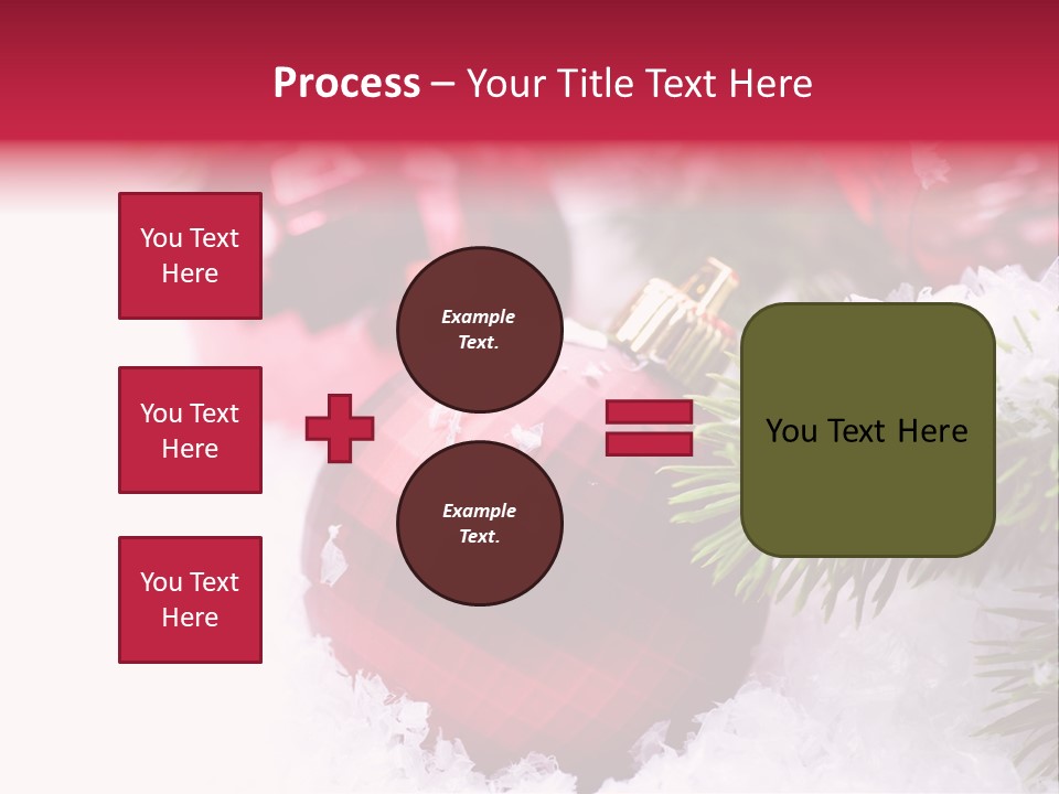 Space Miracle Flake PowerPoint Template