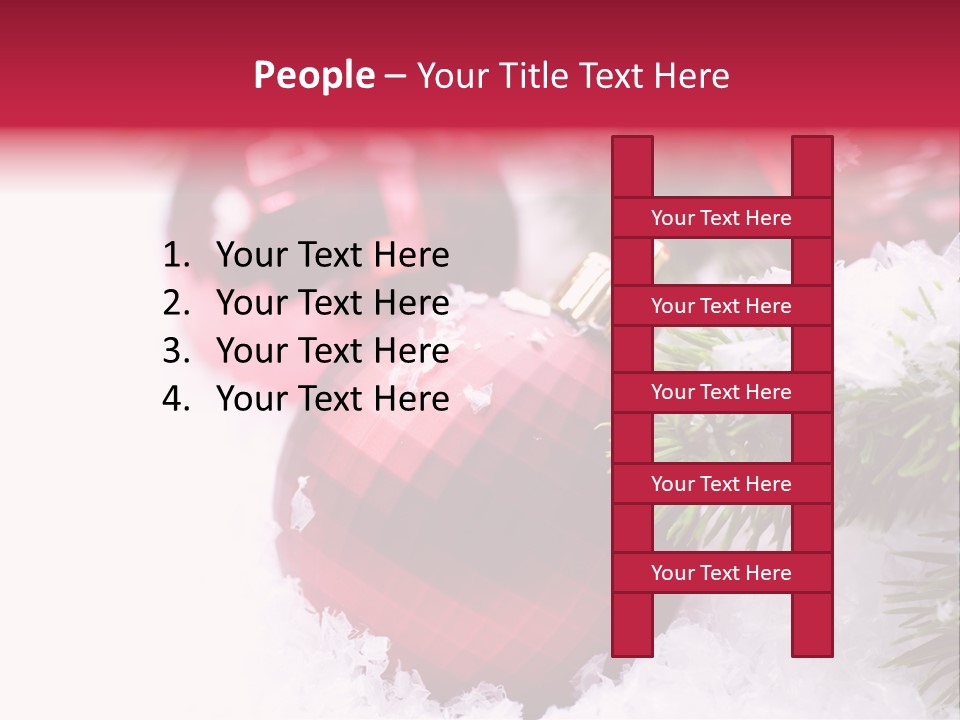 Space Miracle Flake PowerPoint Template