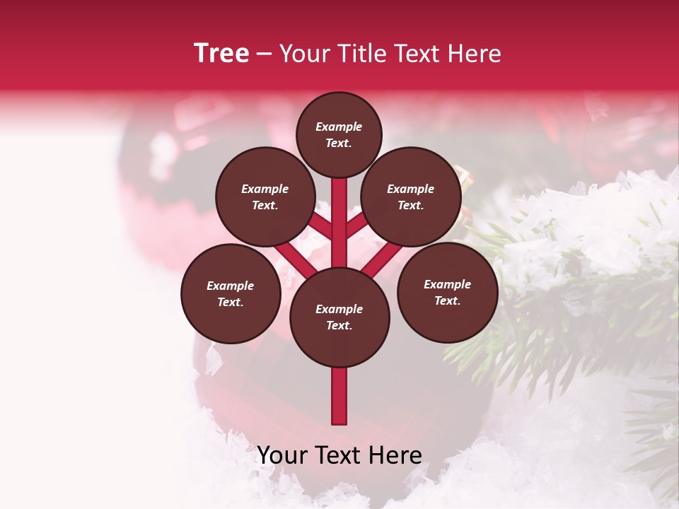 Space Miracle Flake PowerPoint Template