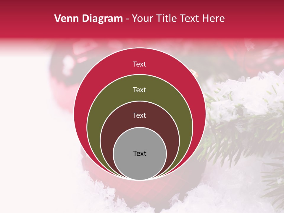 Space Miracle Flake PowerPoint Template