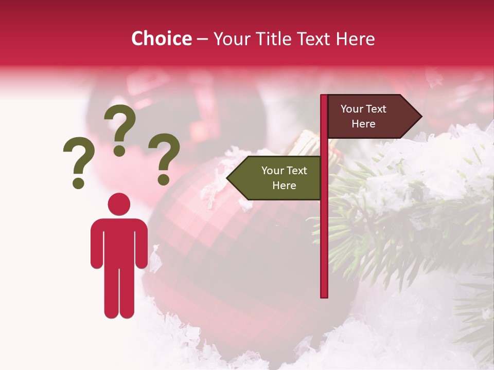 Space Miracle Flake PowerPoint Template