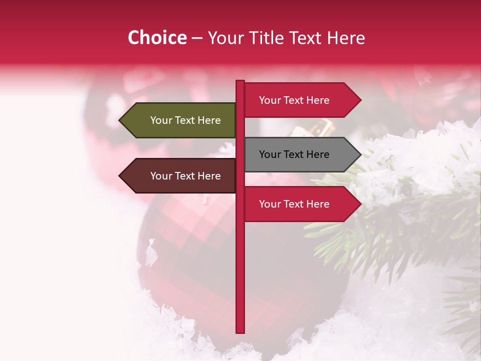 Space Miracle Flake PowerPoint Template