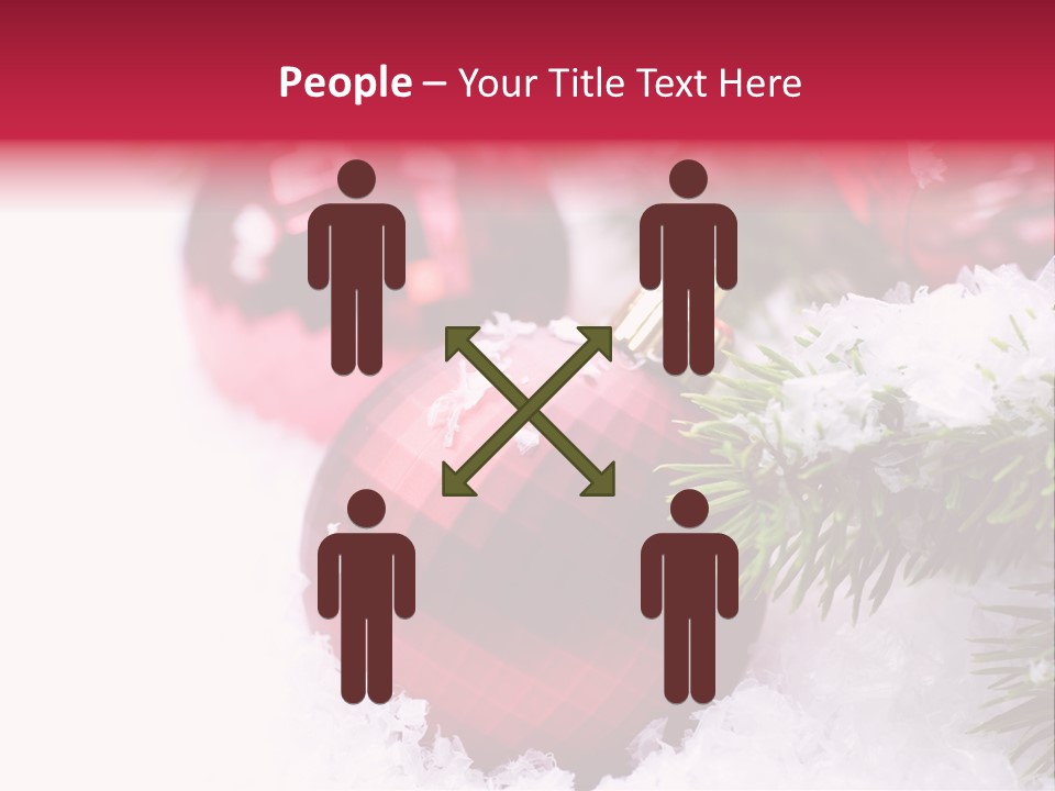 Space Miracle Flake PowerPoint Template