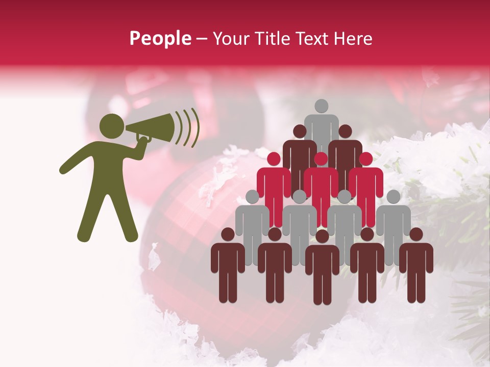 Space Miracle Flake PowerPoint Template