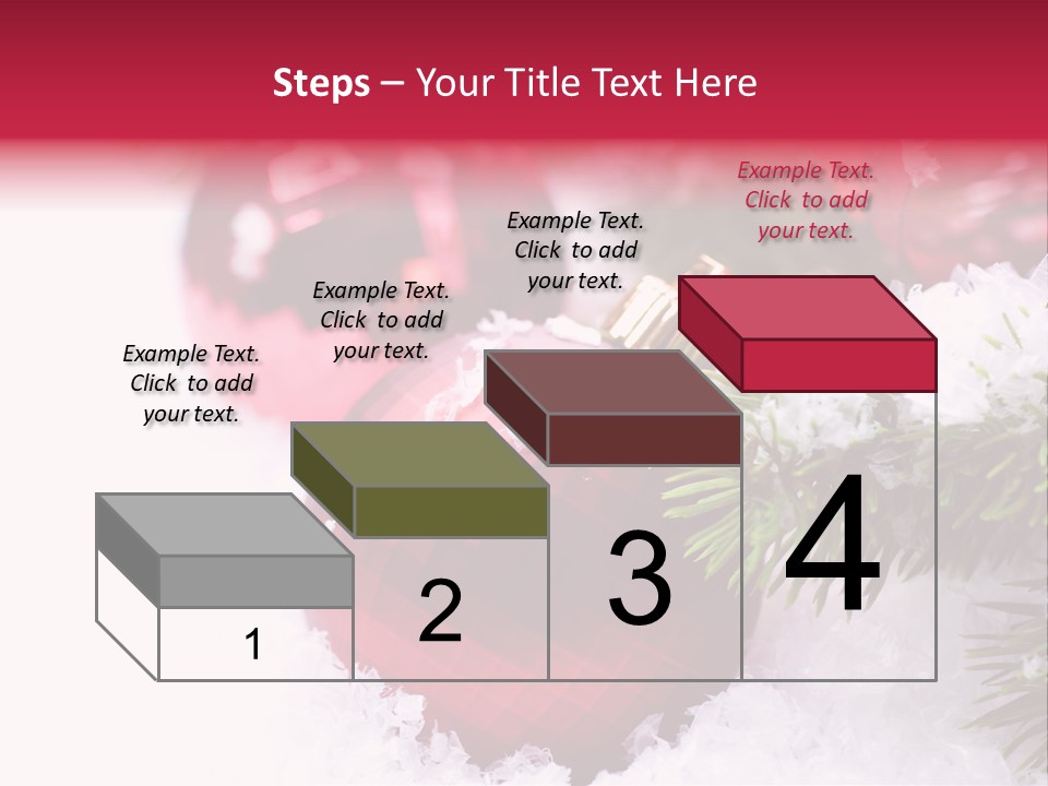 Space Miracle Flake PowerPoint Template