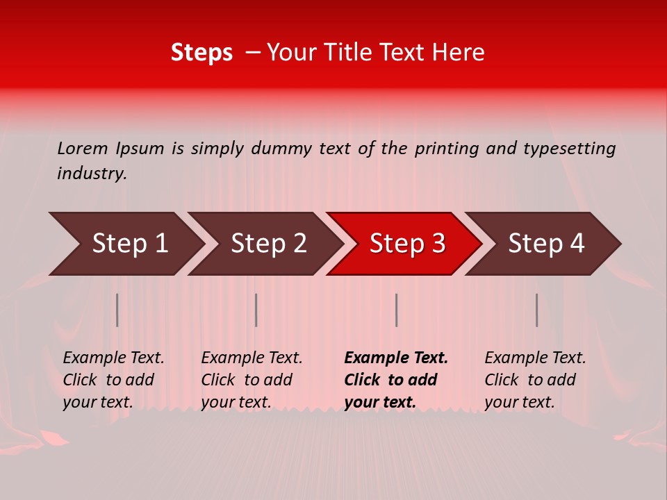 School Theater PowerPoint Template
