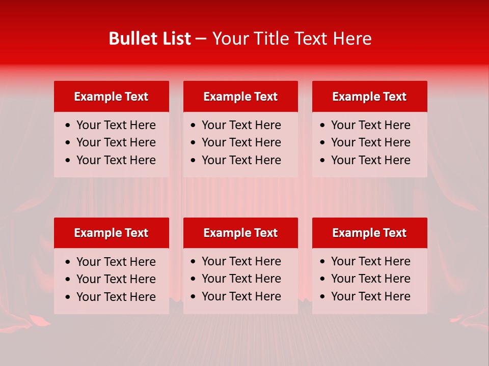 School Theater PowerPoint Template