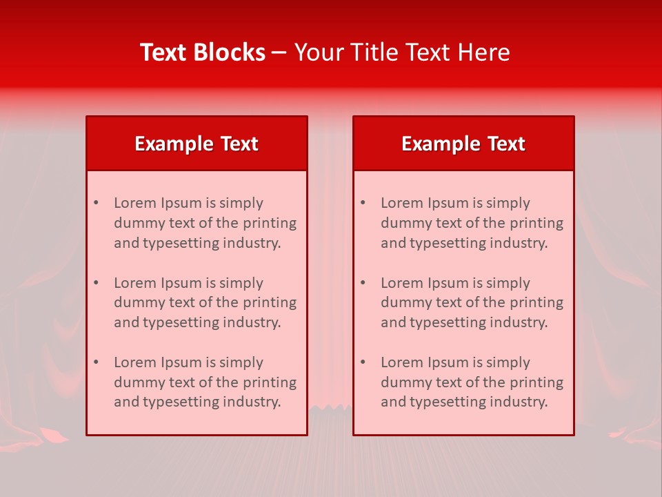 School Theater PowerPoint Template