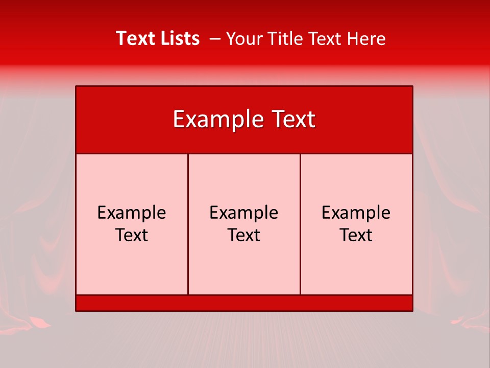 School Theater PowerPoint Template