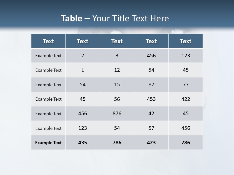 Winter Beauty PowerPoint Template