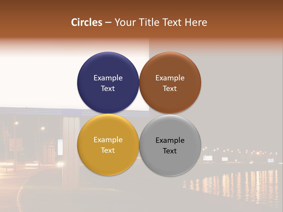 Billboard Night PowerPoint Template