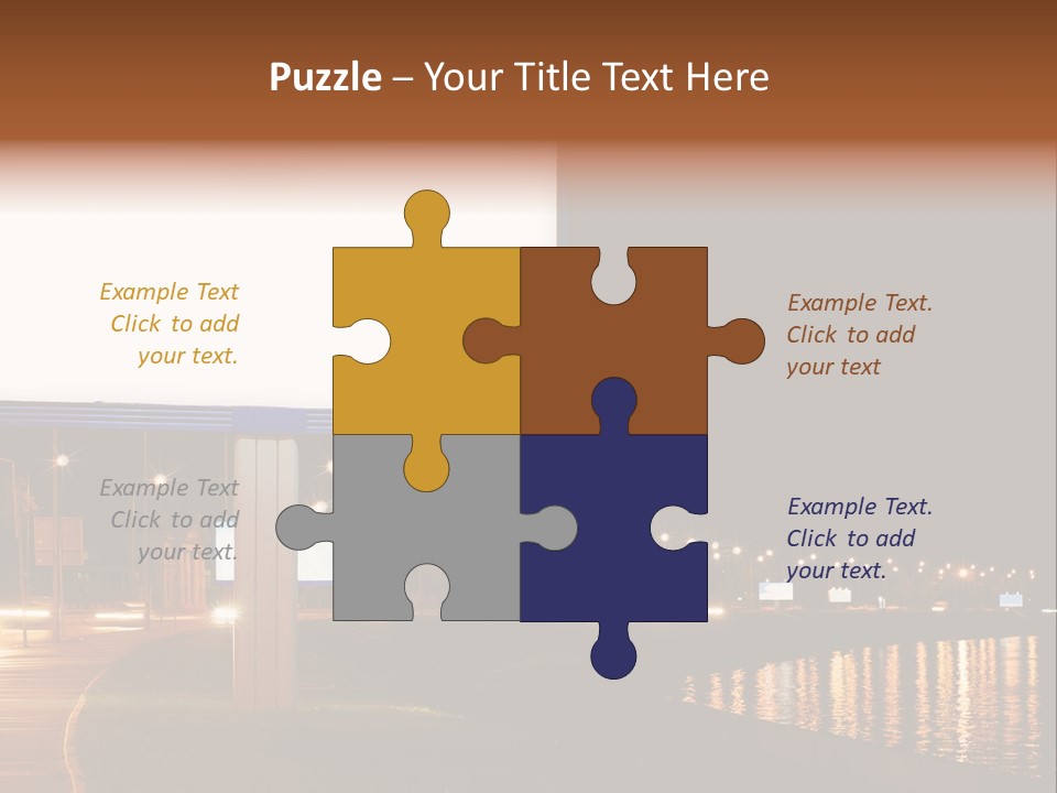 Billboard Night PowerPoint Template