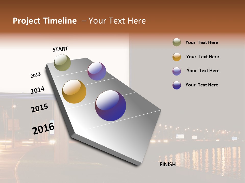Billboard Night PowerPoint Template