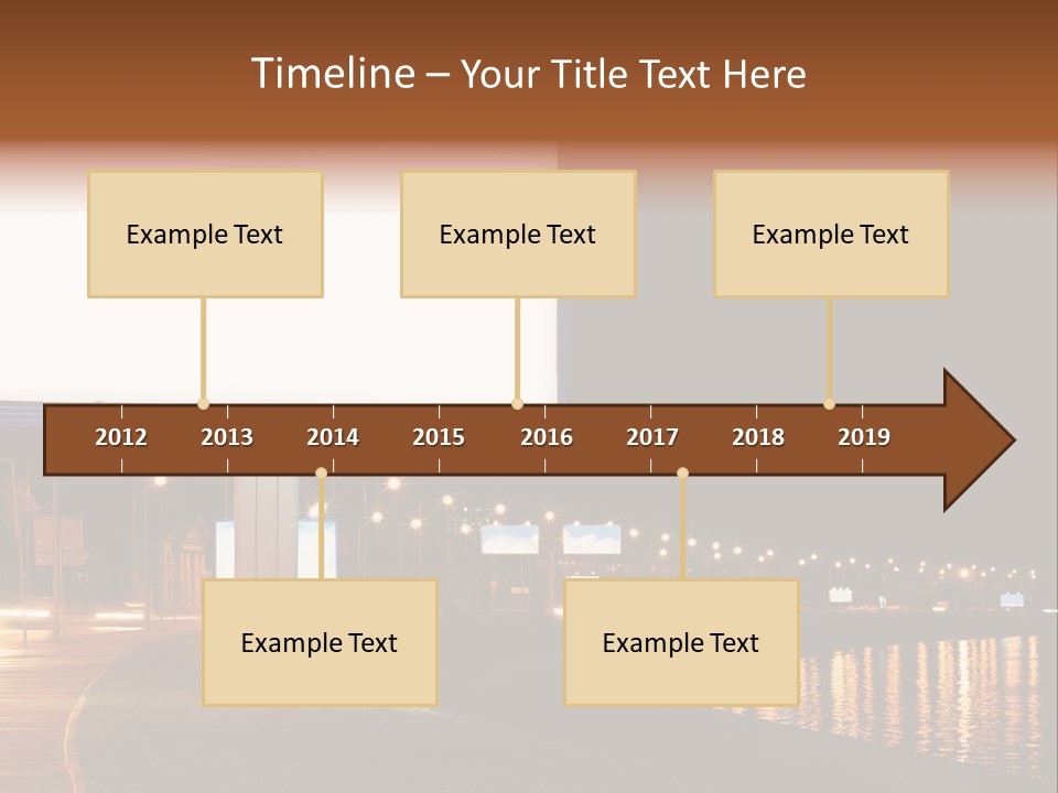 Billboard Night PowerPoint Template
