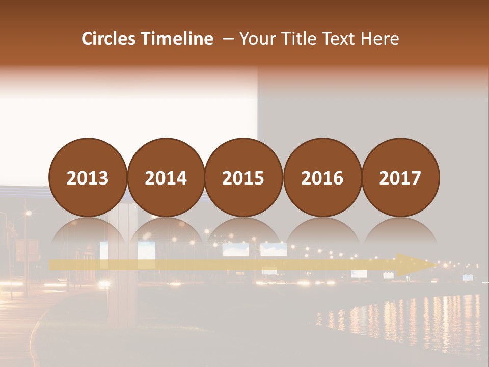 Billboard Night PowerPoint Template