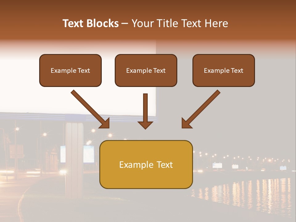Billboard Night PowerPoint Template