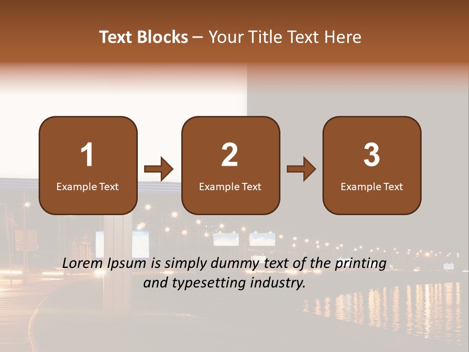 Billboard Night PowerPoint Template