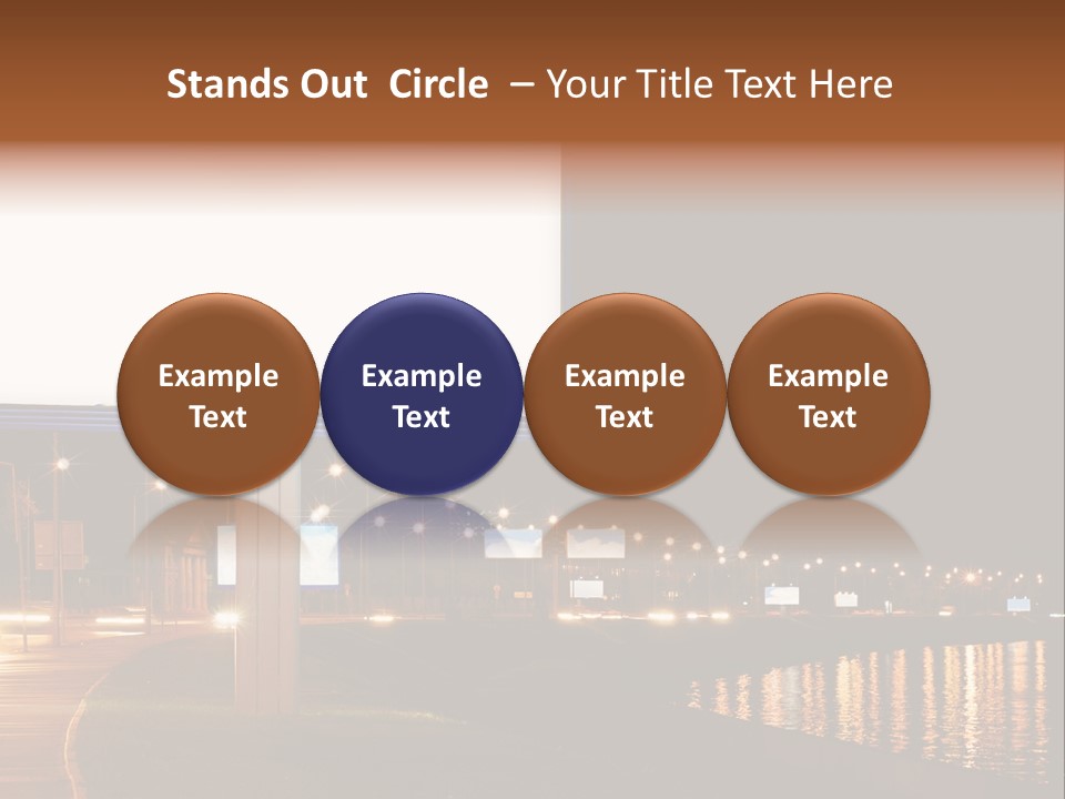 Billboard Night PowerPoint Template