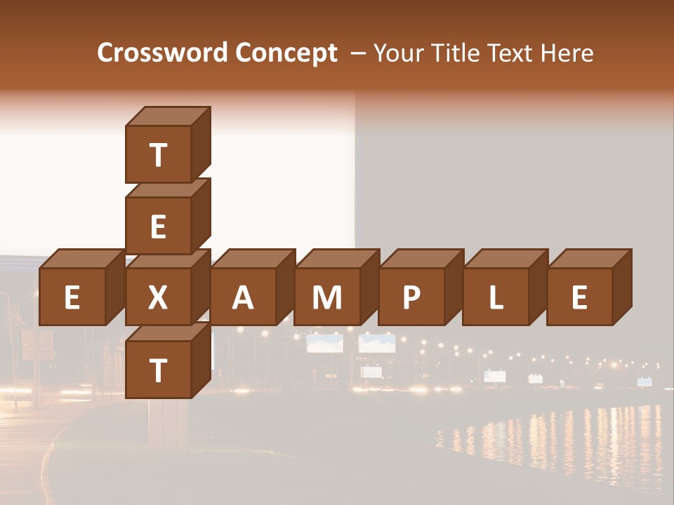 Billboard Night PowerPoint Template