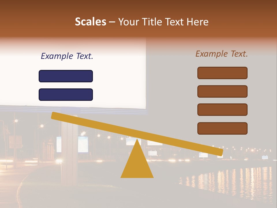 Billboard Night PowerPoint Template