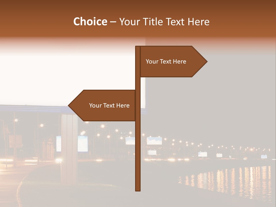 Billboard Night PowerPoint Template