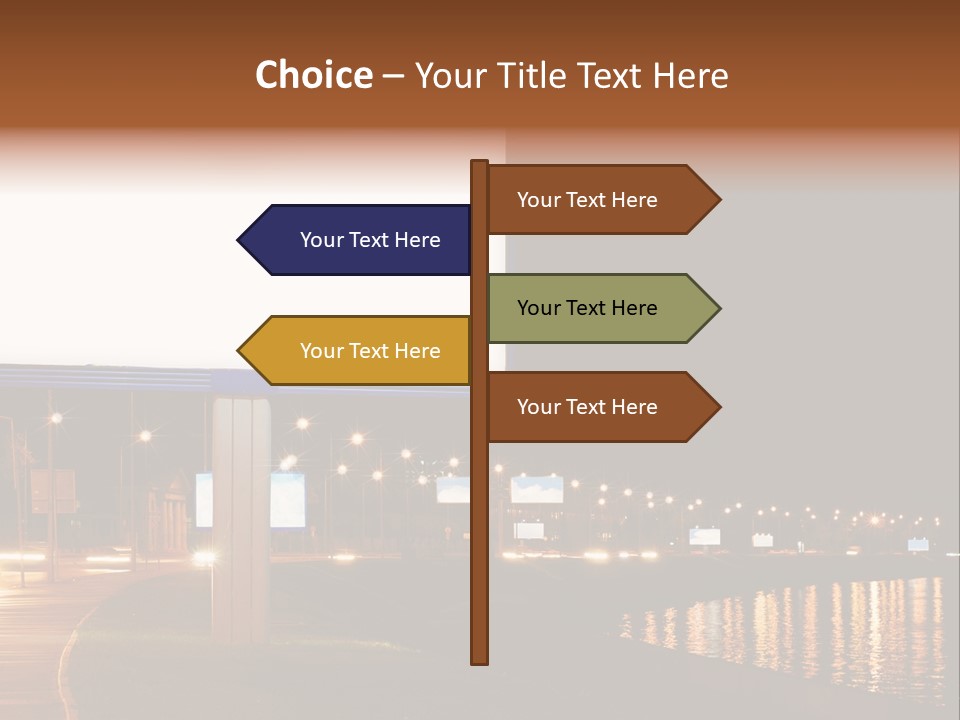 Billboard Night PowerPoint Template