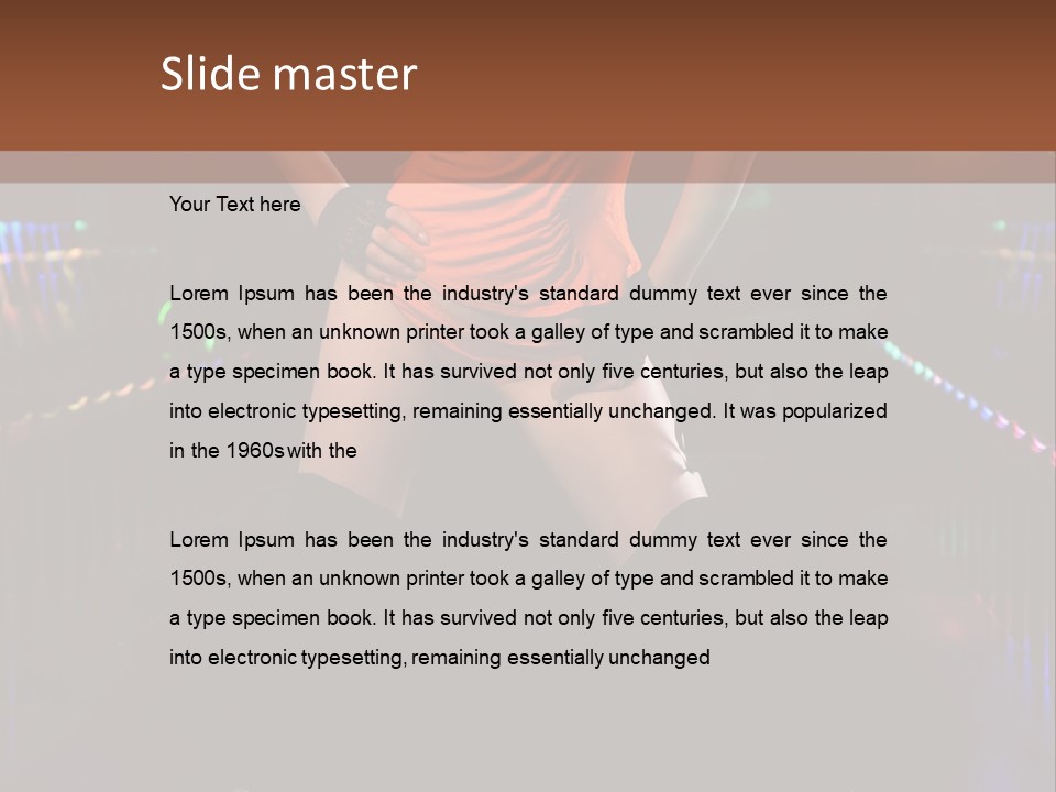 Hot Wallpapers Girls PowerPoint Template