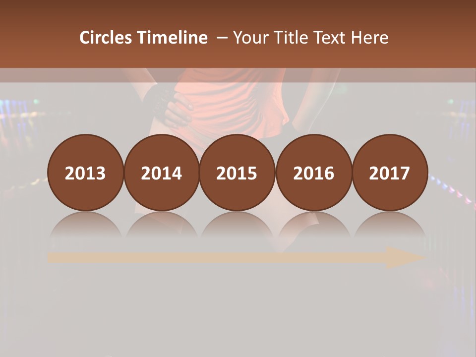 Hot Wallpapers Girls PowerPoint Template