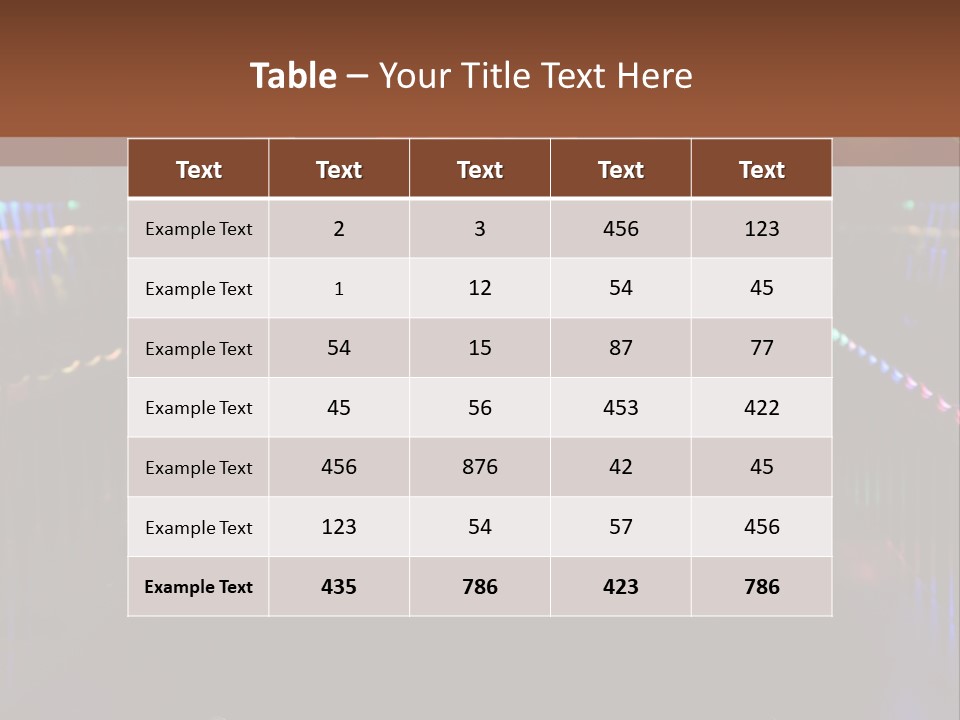 Hot Wallpapers Girls PowerPoint Template