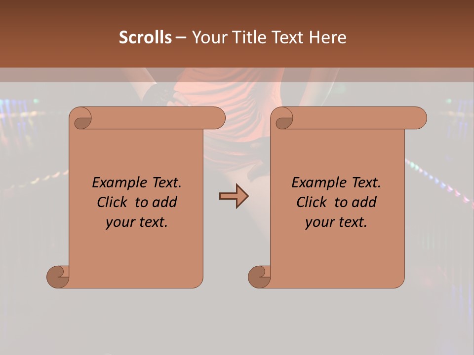 Hot Wallpapers Girls PowerPoint Template