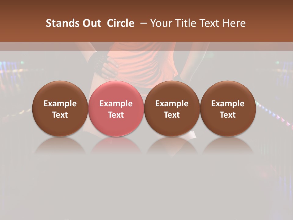 Hot Wallpapers Girls PowerPoint Template