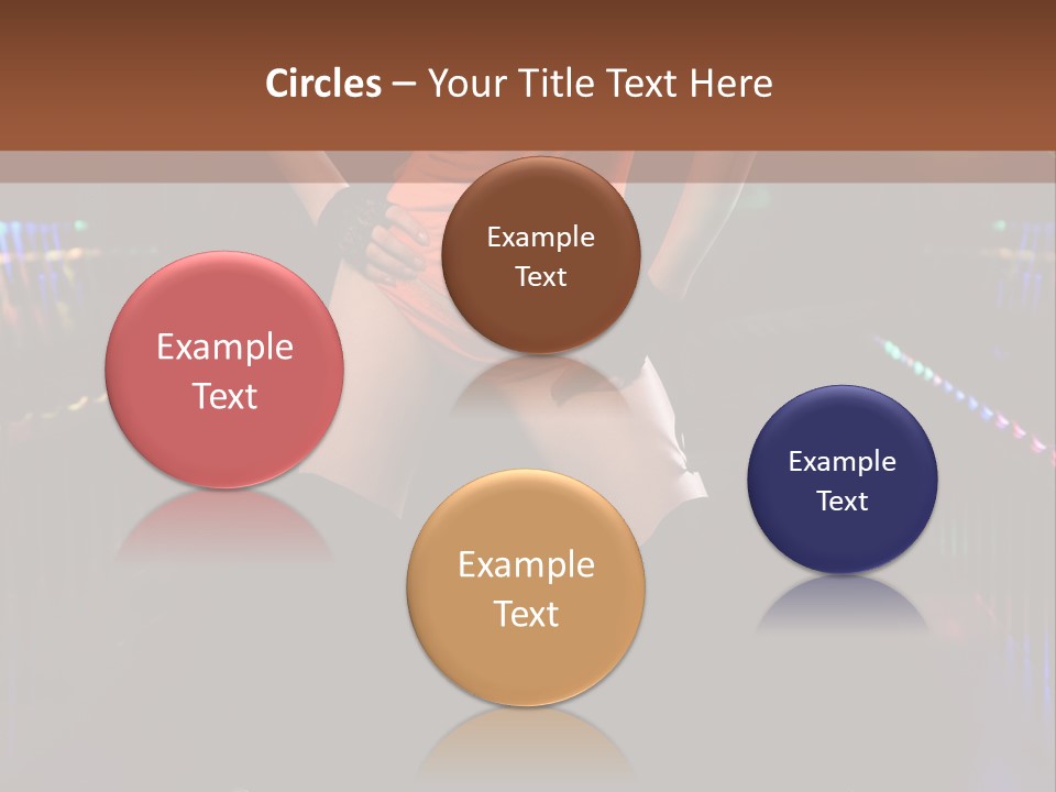 Hot Wallpapers Girls PowerPoint Template