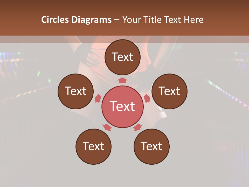 Hot Wallpapers Girls PowerPoint Template