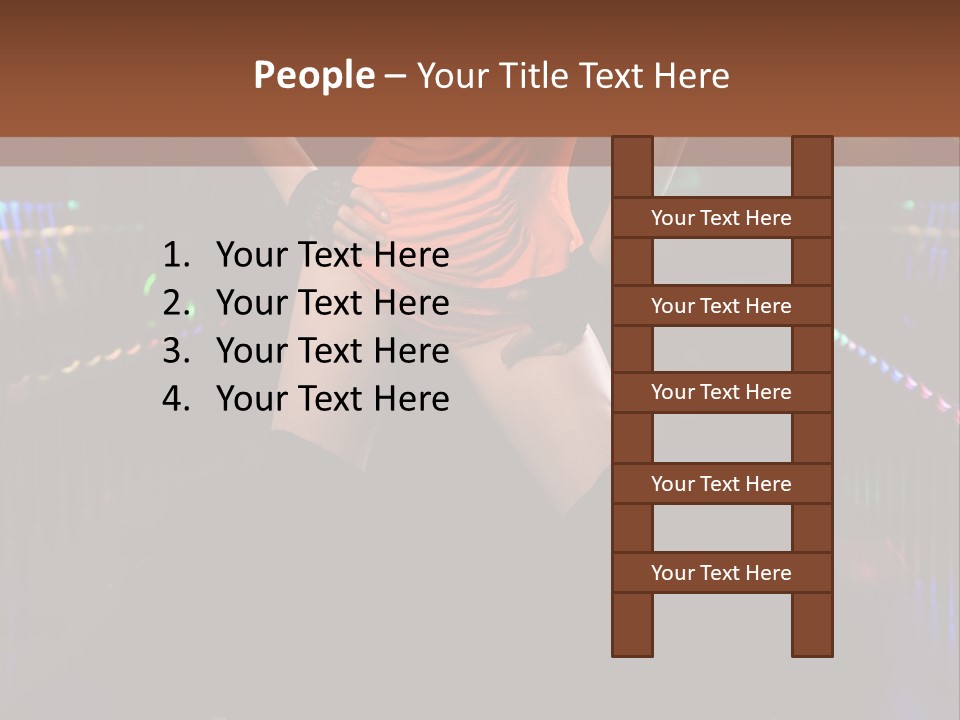 Hot Wallpapers Girls PowerPoint Template