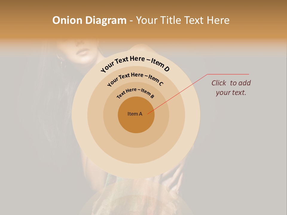 Graceful Sensuality Luxuriant PowerPoint Template