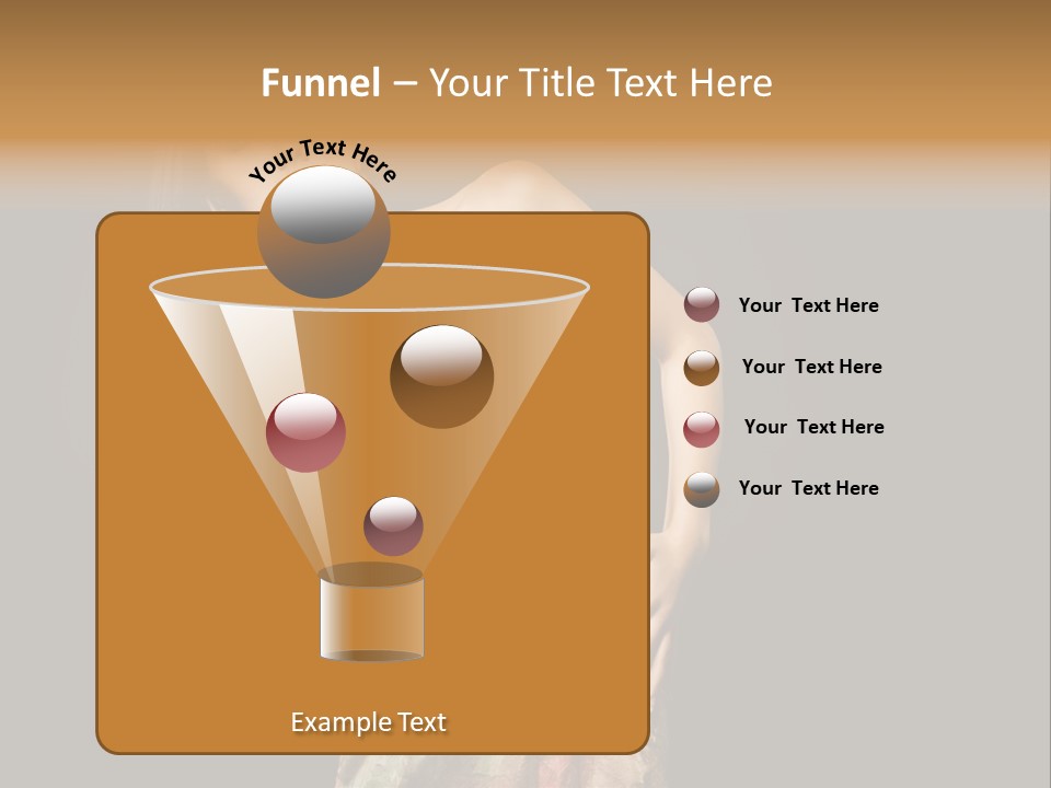Graceful Sensuality Luxuriant PowerPoint Template