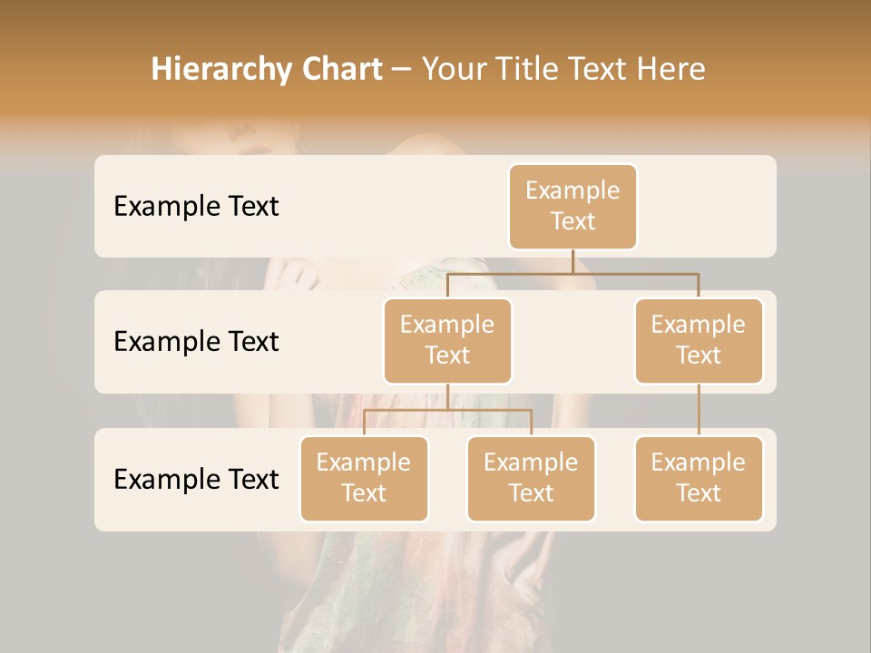 Graceful Sensuality Luxuriant PowerPoint Template