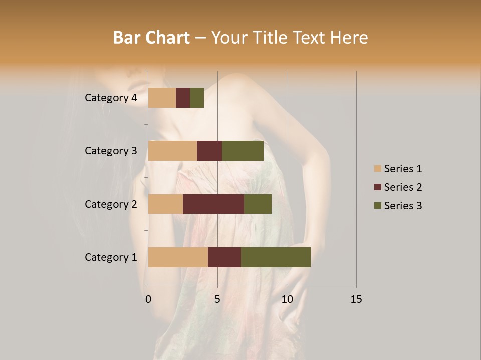 Graceful Sensuality Luxuriant PowerPoint Template