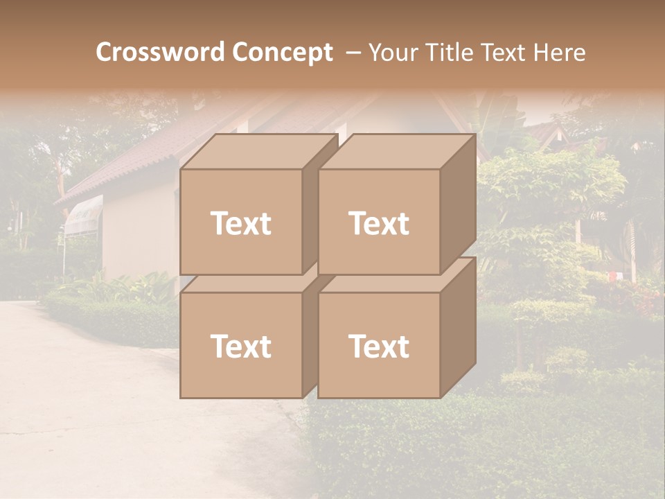 Home Gardens PowerPoint Template
