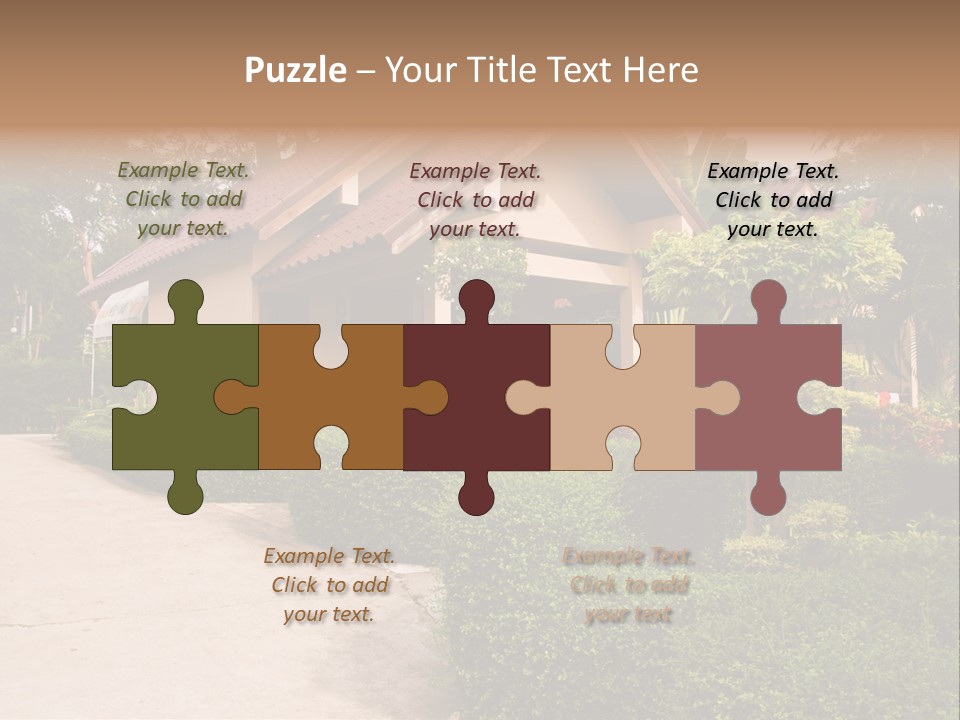 Home Gardens PowerPoint Template