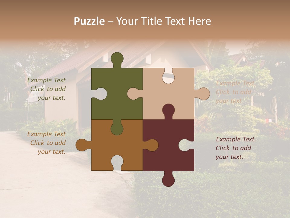 Home Gardens PowerPoint Template