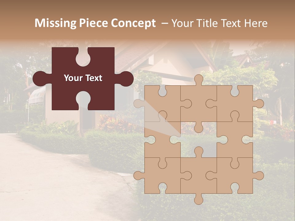 Home Gardens PowerPoint Template