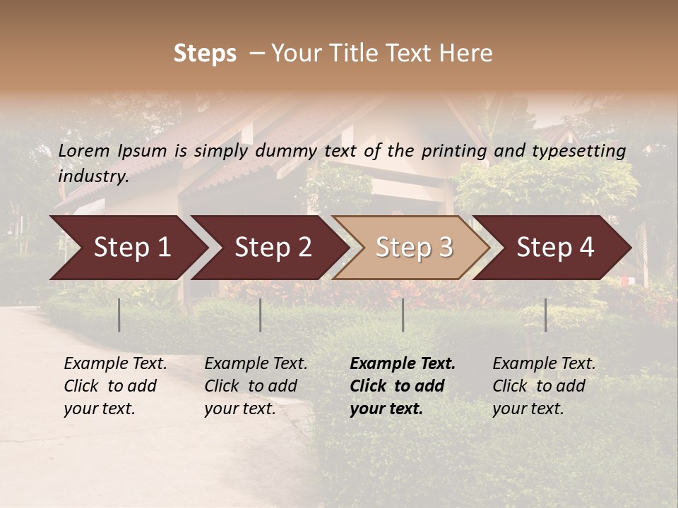 Home Gardens PowerPoint Template