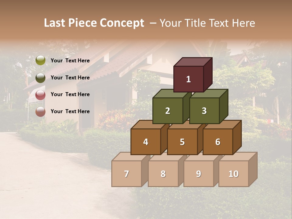 Home Gardens PowerPoint Template