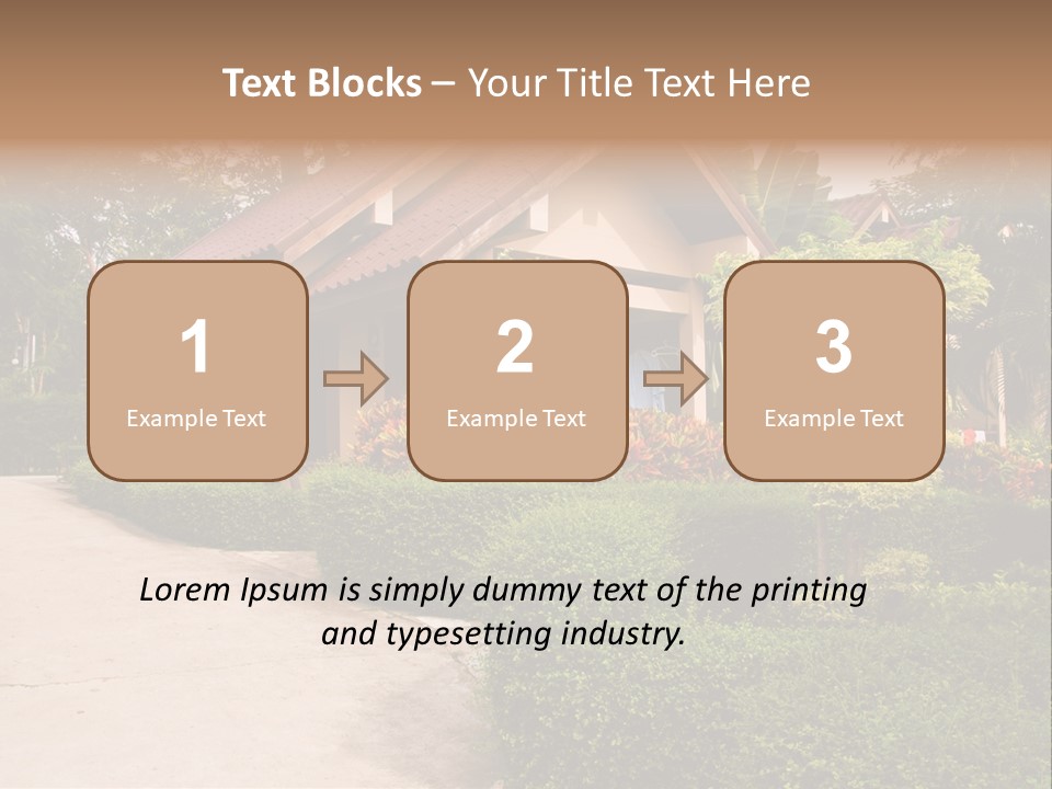 Home Gardens PowerPoint Template