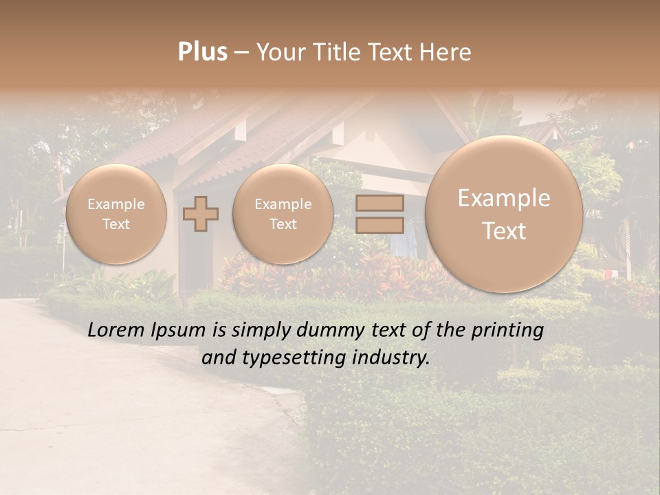 Home Gardens PowerPoint Template
