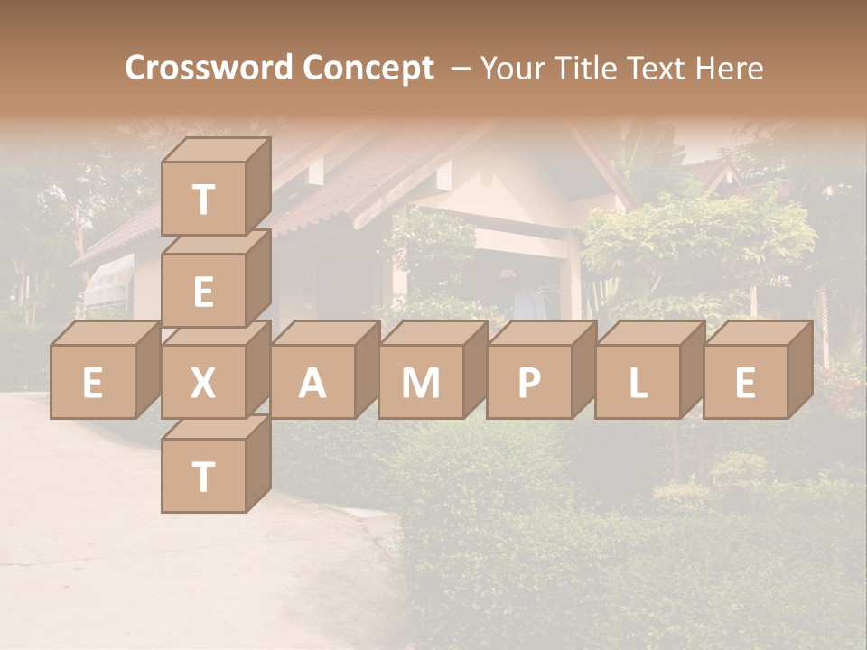 Home Gardens PowerPoint Template